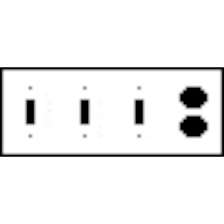 Oceanus Shell Wall Plate (Bright Nickel Finish)