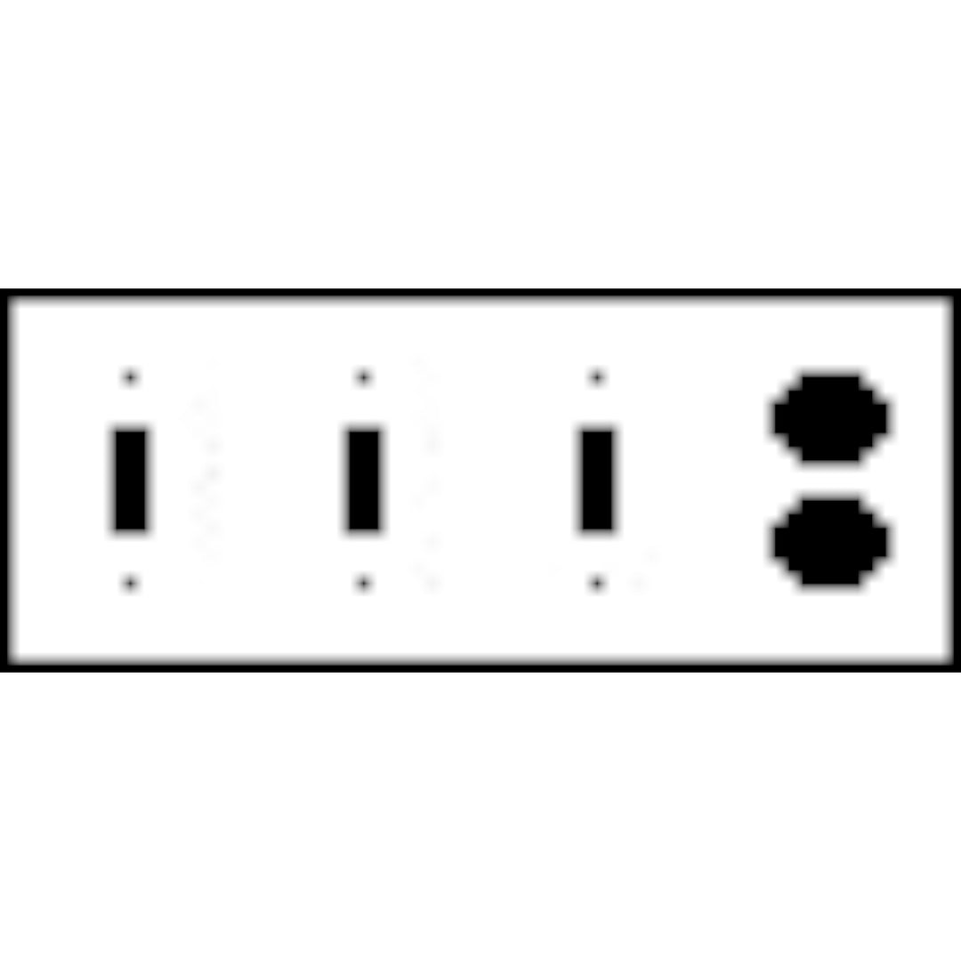 Corinthia Wall Plate (Bright Nickel Finish)