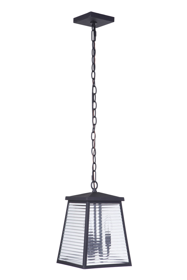 Armstrong 3 Light Outdoor Pendant in Midnight CRAFTMADE