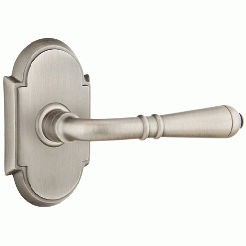 Emtek Solid Brass Turino Lever With # 8 Rosette (Many Finishes Available) EMTEK