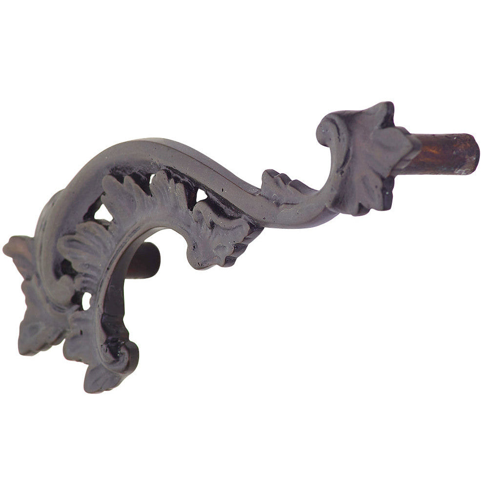 6 Inch (4 1/2 Inch C-C) Unique Curly Pull  (Oil Rubbed Bronze Finish) COPPER MOUNTAIN HARDWARE