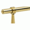 4 3/4 Inch Deltana Solid Brass Adjustable Pull (PVD Lifetime Polished Brass Finish) DELTANA