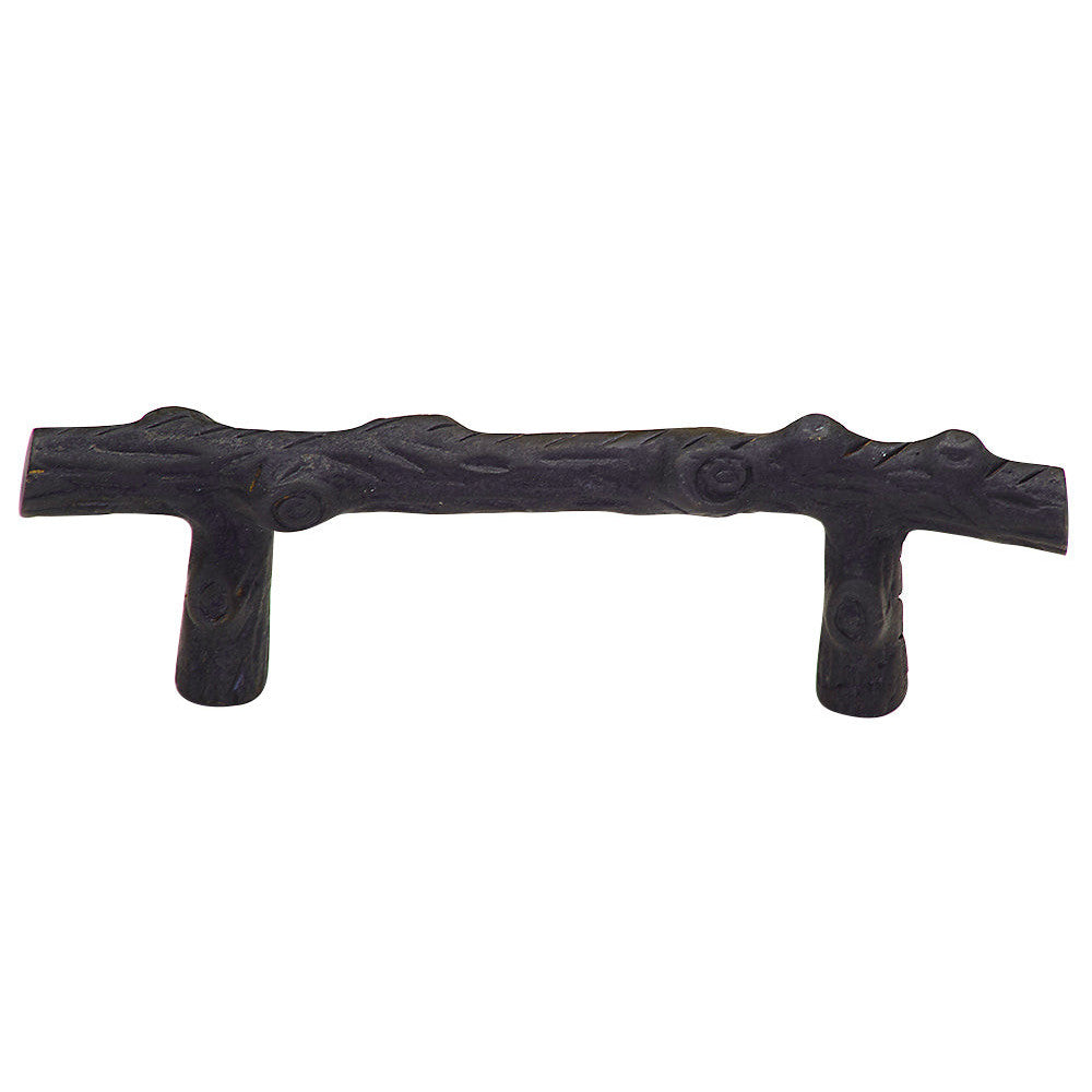 4 1/2 Inch Tree Branch Cabinet Pull (Oil Rubbed Bronze Finish) COPPER MOUNTAIN HARDWARE