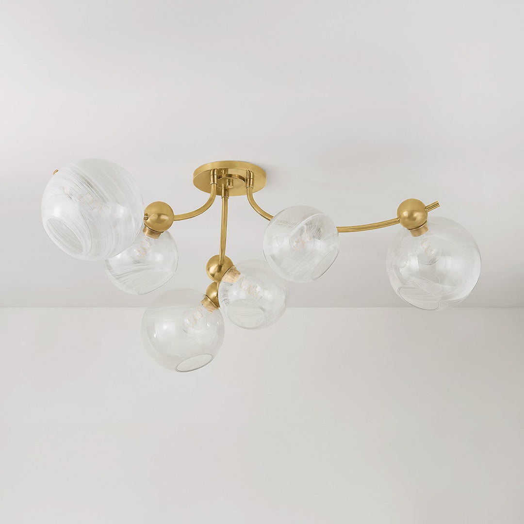 Astraia Semi Flush Corbett Lighting