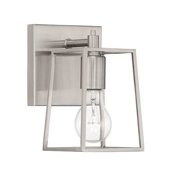 Dunn 1 Light Wall Sconce in Brushed Polished Nickel CRAFTMADE