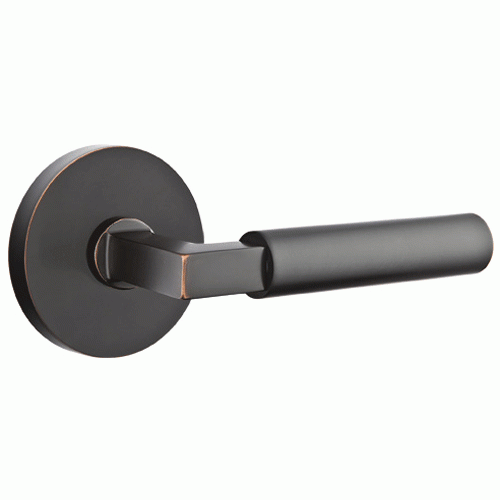 Emtek Solid Brass Hercules Lever With Disk Rosette (Many Finishes Available) EMTEK