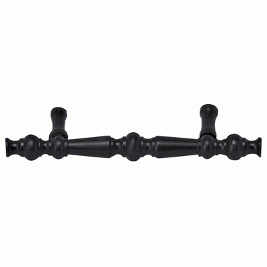 5 Inch Overall (3 Inch c-c) Solid Brass Victorian Pull (Oil Rubbed Bronze Finish) COPPER MOUNTAIN HARDWARE