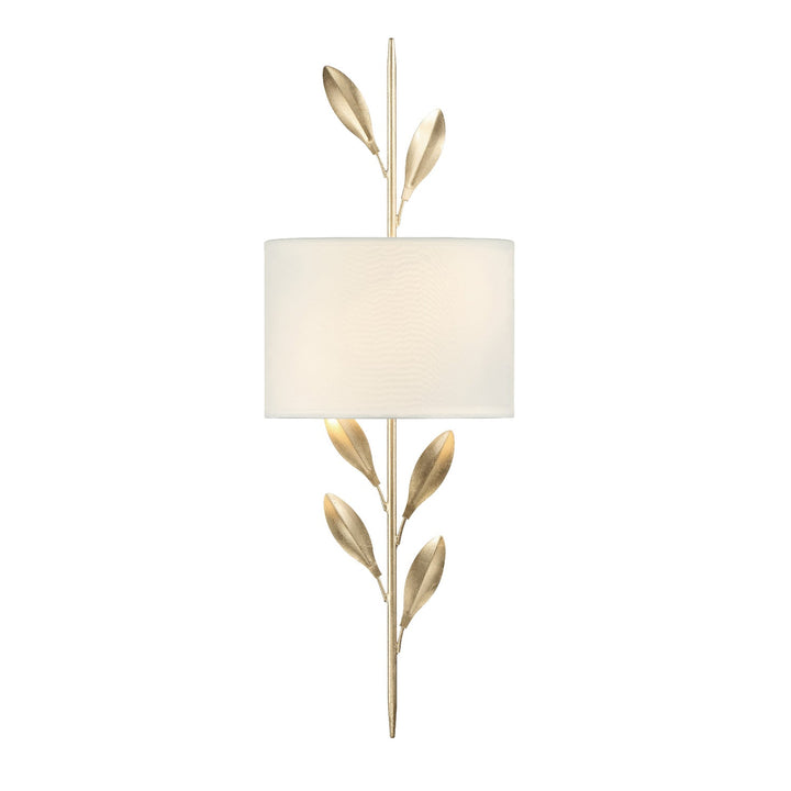 Crystorama Crystorama Broche 2 Light Antique Gold Sconce