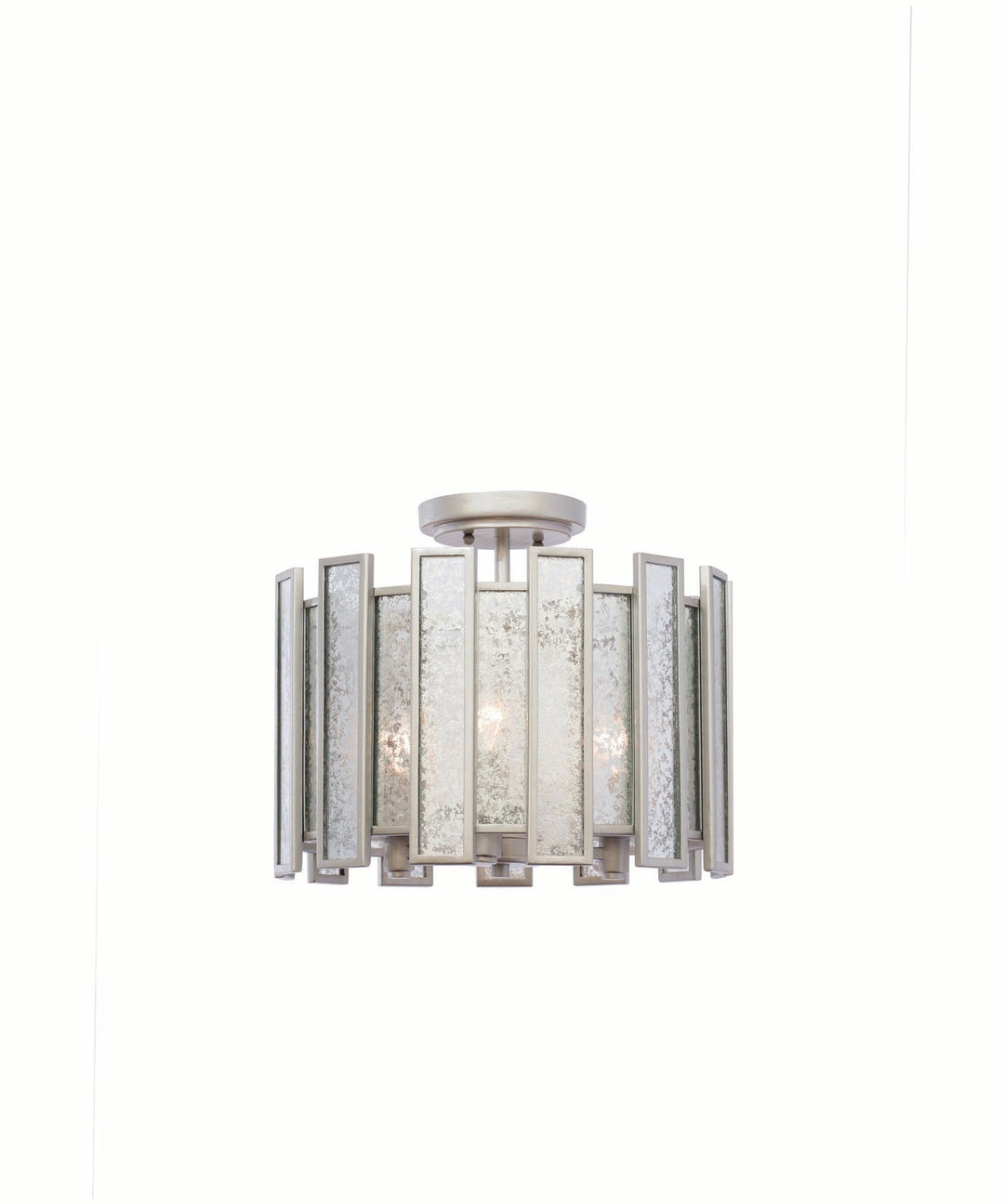 Palisade 3 Light Semi Flush Mount Kalco