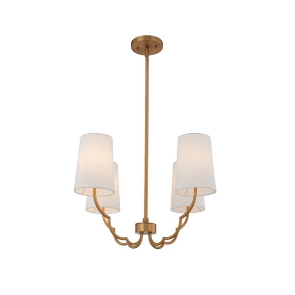 Sophia 4 Light Chandelier Kalco