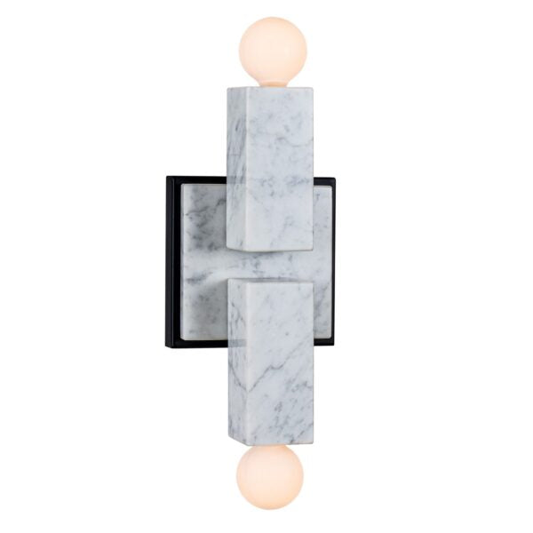 Quadra 2 Lt ADA Wall Sconce Kalco