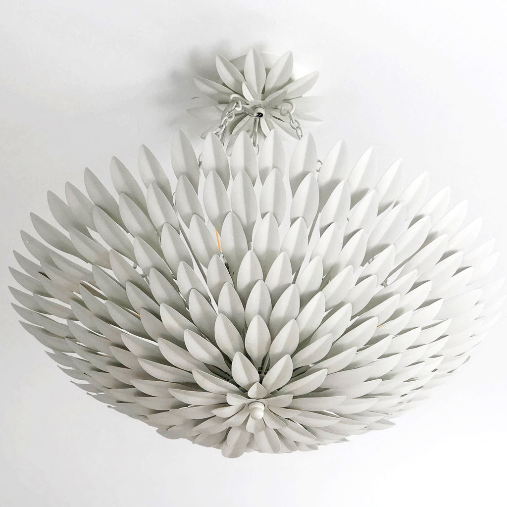 Crystorama Crystorama Broche 6 Light Matte White Chandelier