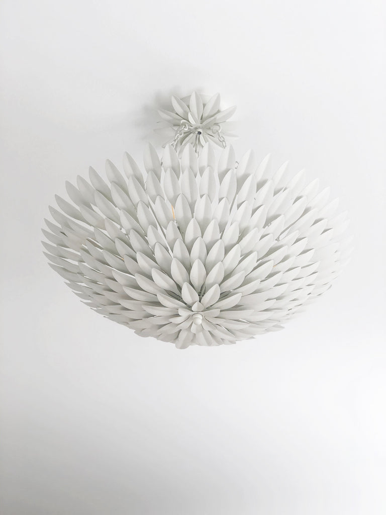 Crystorama Crystorama Broche 6 Light Matte White Chandelier