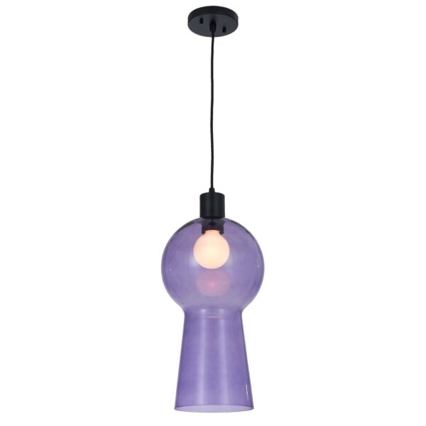 Cores Purple Pendant Kalco