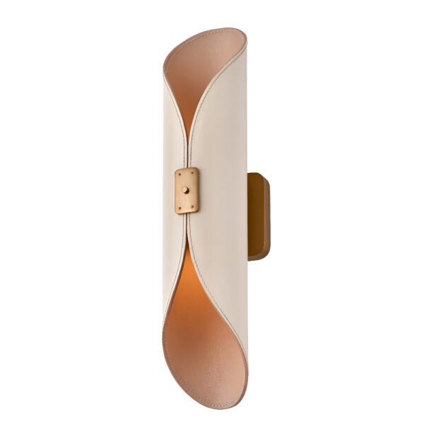 Cape LED White Wall Sconce Kalco