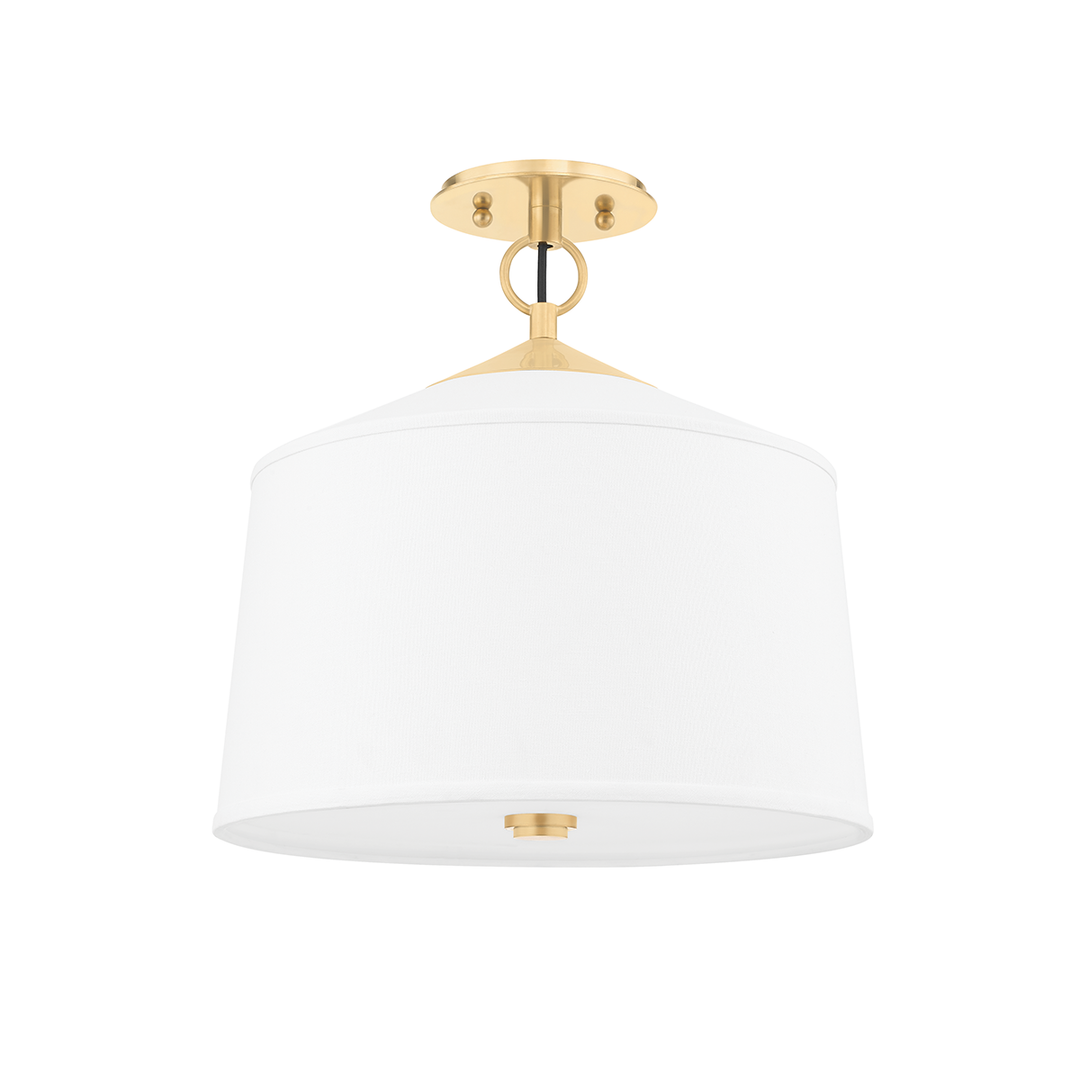 White Plains Semi Flush Hudson Valley Lighting