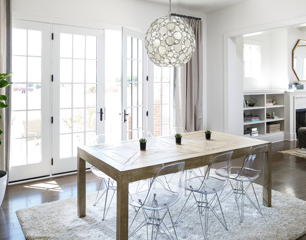 Crystorama Crystorama Palla 6 Light Antique Silver Sphere Chandelier