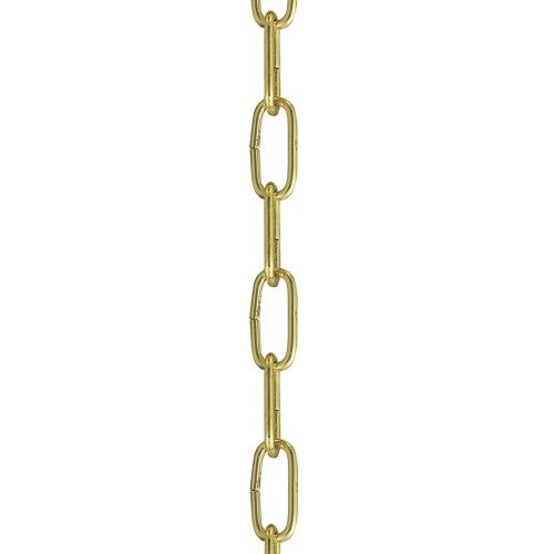 Polished Brass 3' Standard Decorative Chain Livex