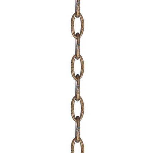 Antique Gold Leaf 3' Standard Decorative Chain Livex