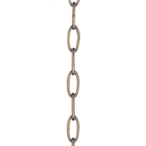 Vintage Gold Leaf 3' Standard Decorative Chain Livex