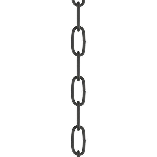 Black 12' Extra Heavy Duty Decorative Chain Livex