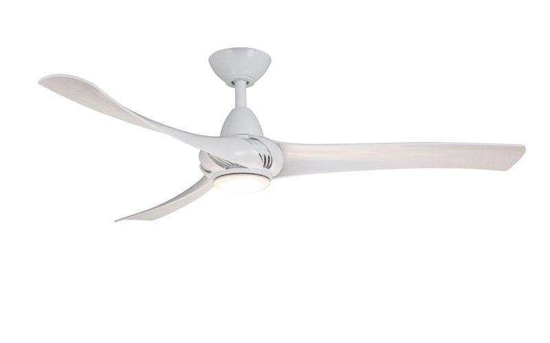 Droid LED White Ceiling Fan Wind River