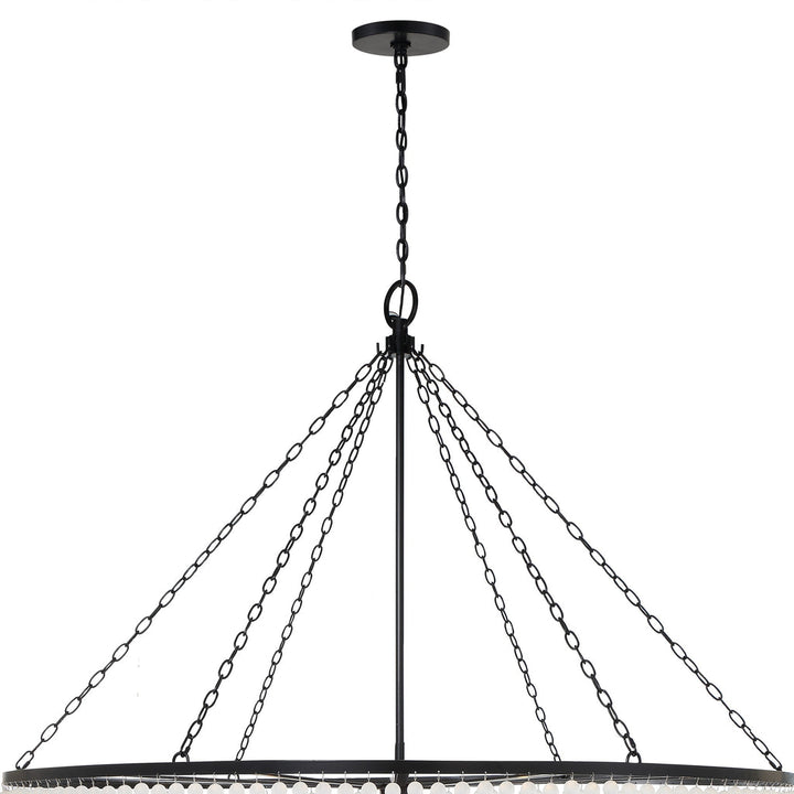 Crystorama Crystorama Rylee 24 Light Matte Black Chandelier