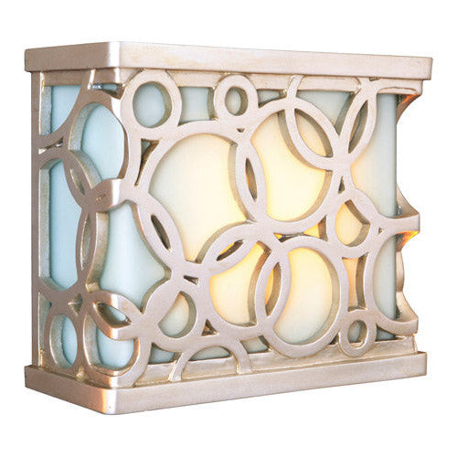 Hand-Carved Circular Lighted LED Chime in Brushed Nickel CRAFTMADE