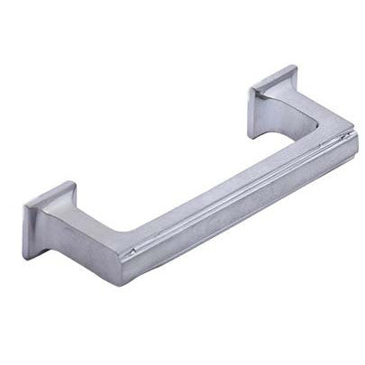 7 Inch Solid Brass Art Deco Skyscraper Pull (Several Finishes Available)