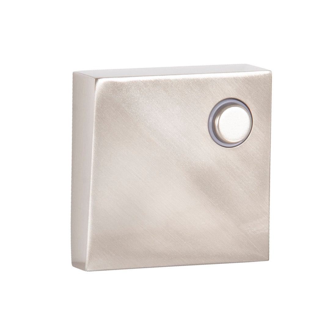 Surface Mount LED Lighted Push Button in Brushed Polished Nickel CRAFTMADE