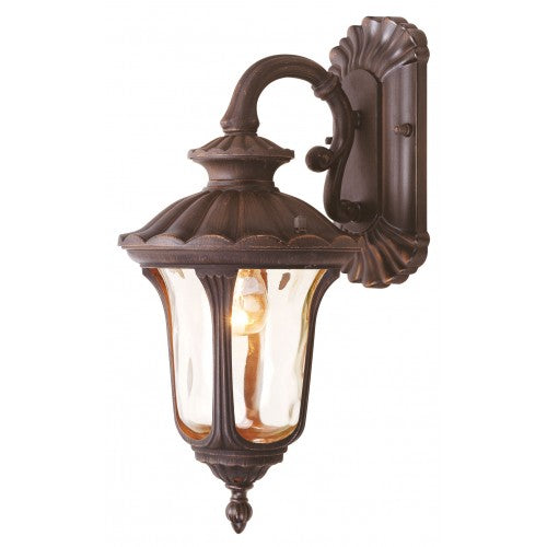 1 Light Imperial Bronze Outdoor Wall Lantern Livex