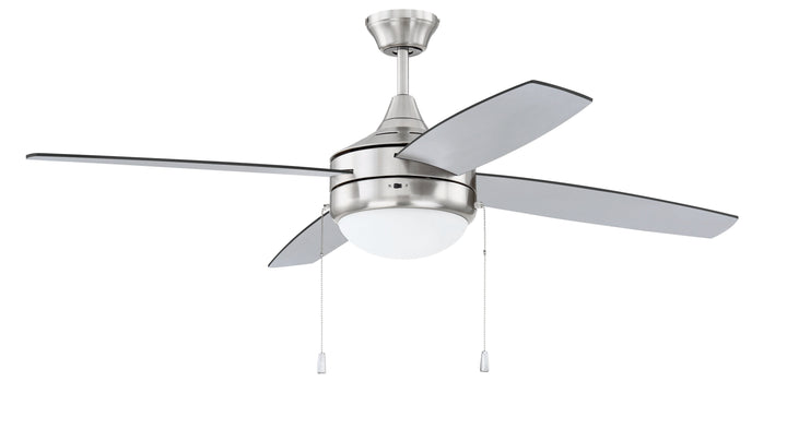 52" Phaze Energy Star 4 in Brushed Polished Nickel w/ Brushed Nickel/Greywood Blades CRAFTMADE