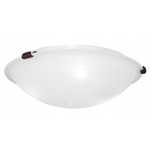 3 Light Bronze Ceiling Mount Livex