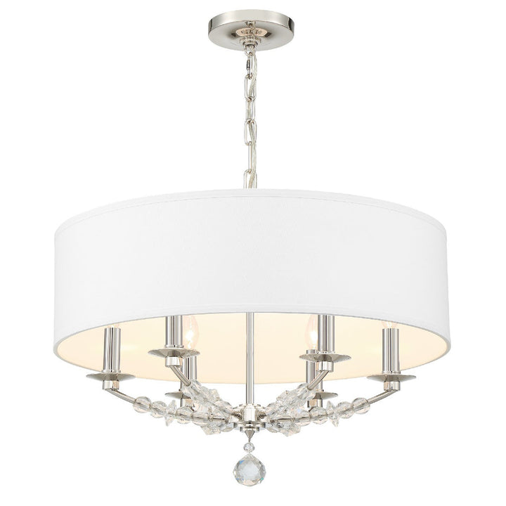 Crystorama Crystorama Mirage 6 Light Polished Nickel Chandelier