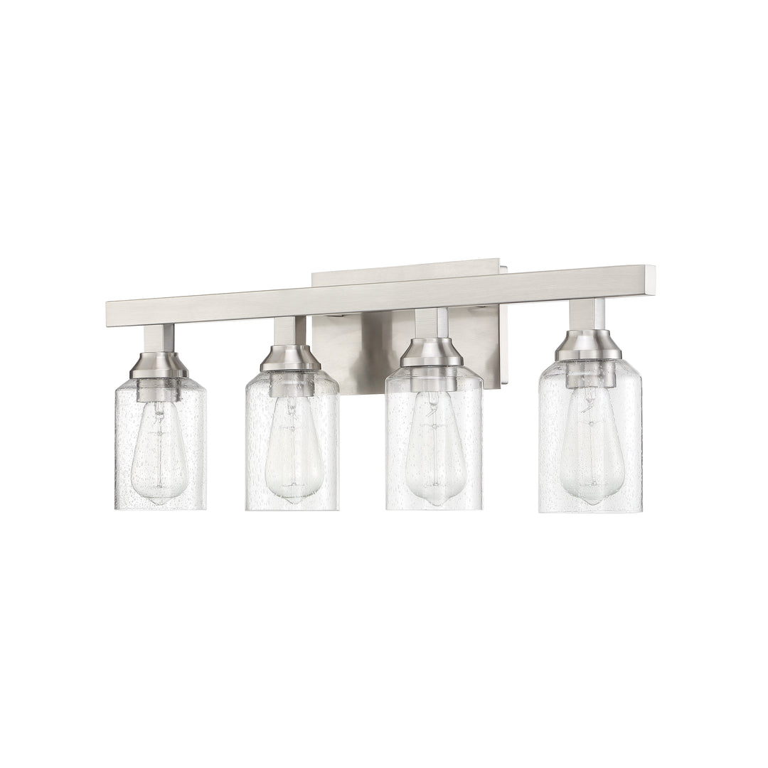 Chicago 4 Light Vanity in Brushed Polished Nickel CRAFTMADE