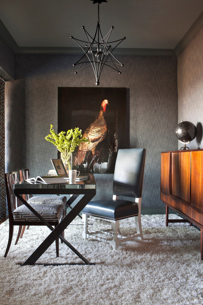 Crystorama Crystorama Astro 4 Light Black Chandelier