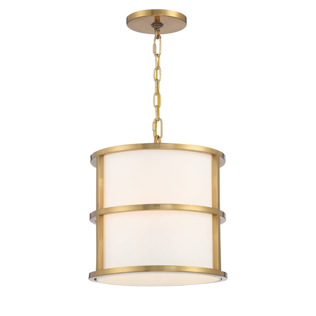 Crystorama Crystorama Brian Patrick Flynn Hulton 3 Light Luxe Gold Mini Chandelier