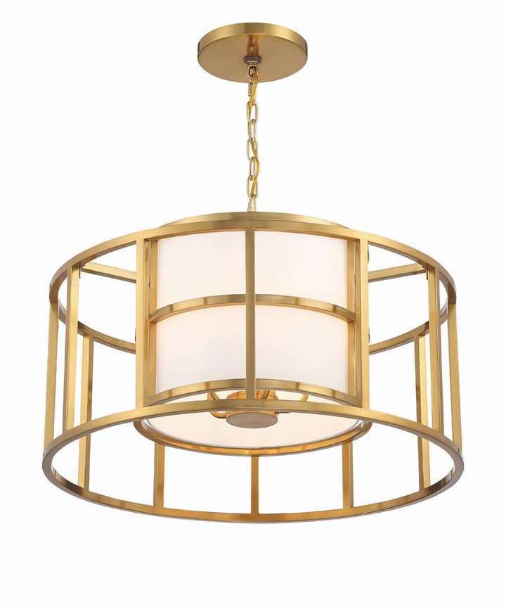 Crystorama Crystorama Brian Patrick Flynn Hulton 5 Light Luxe Gold Chandelier