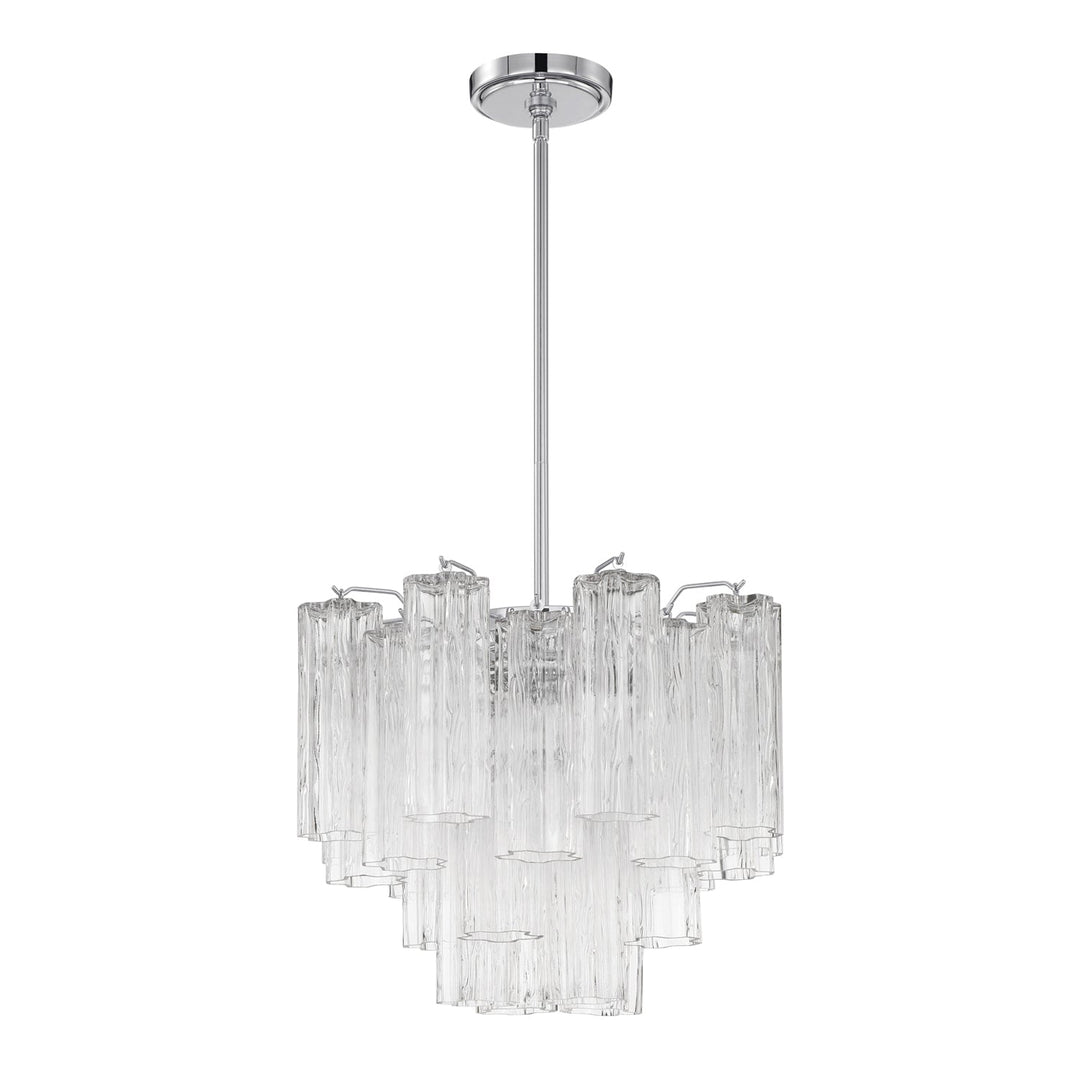 Crystorama Crystorama Addis 4 Light Polished Chrome Chandelier