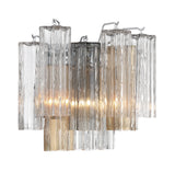 Crystorama Crystorama Addis 2 Light Polished Chrome Sconce