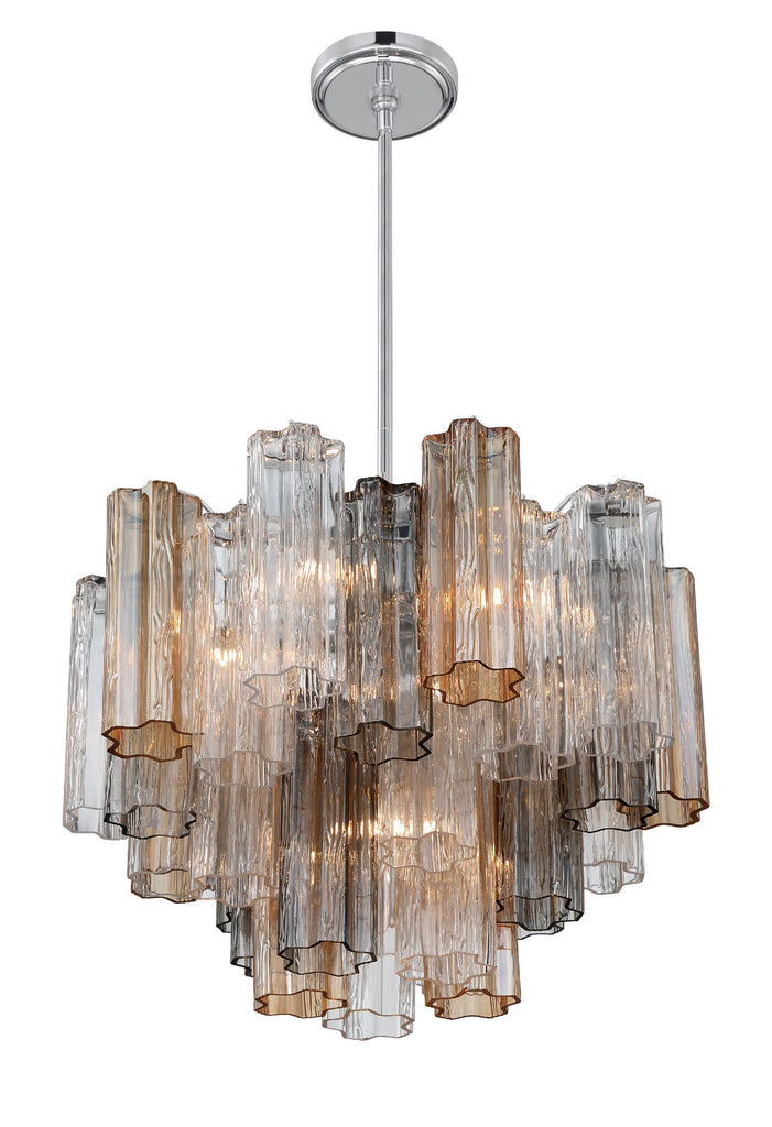 Crystorama Crystorama Addis 6 Light Polished Chrome Chandelier