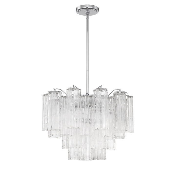 Crystorama Crystorama Addis 6 Light Polished Chrome Chandelier