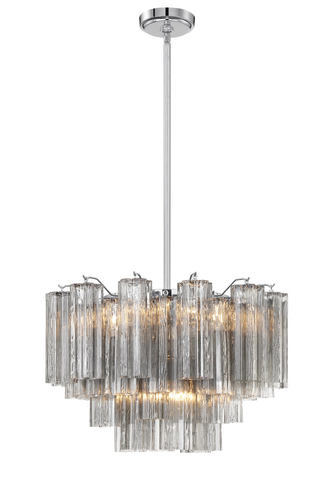 Crystorama Crystorama Addis 9 Light Polished Chrome Chandelier