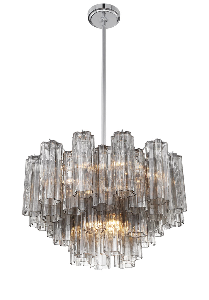 Crystorama Crystorama Addis 9 Light Polished Chrome Chandelier