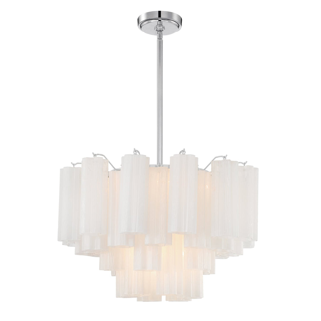Crystorama Crystorama Addis 9 Light Polished Chrome Chandelier