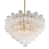 Crystorama Crystorama Addis 16 Light Aged Brass Chandelier