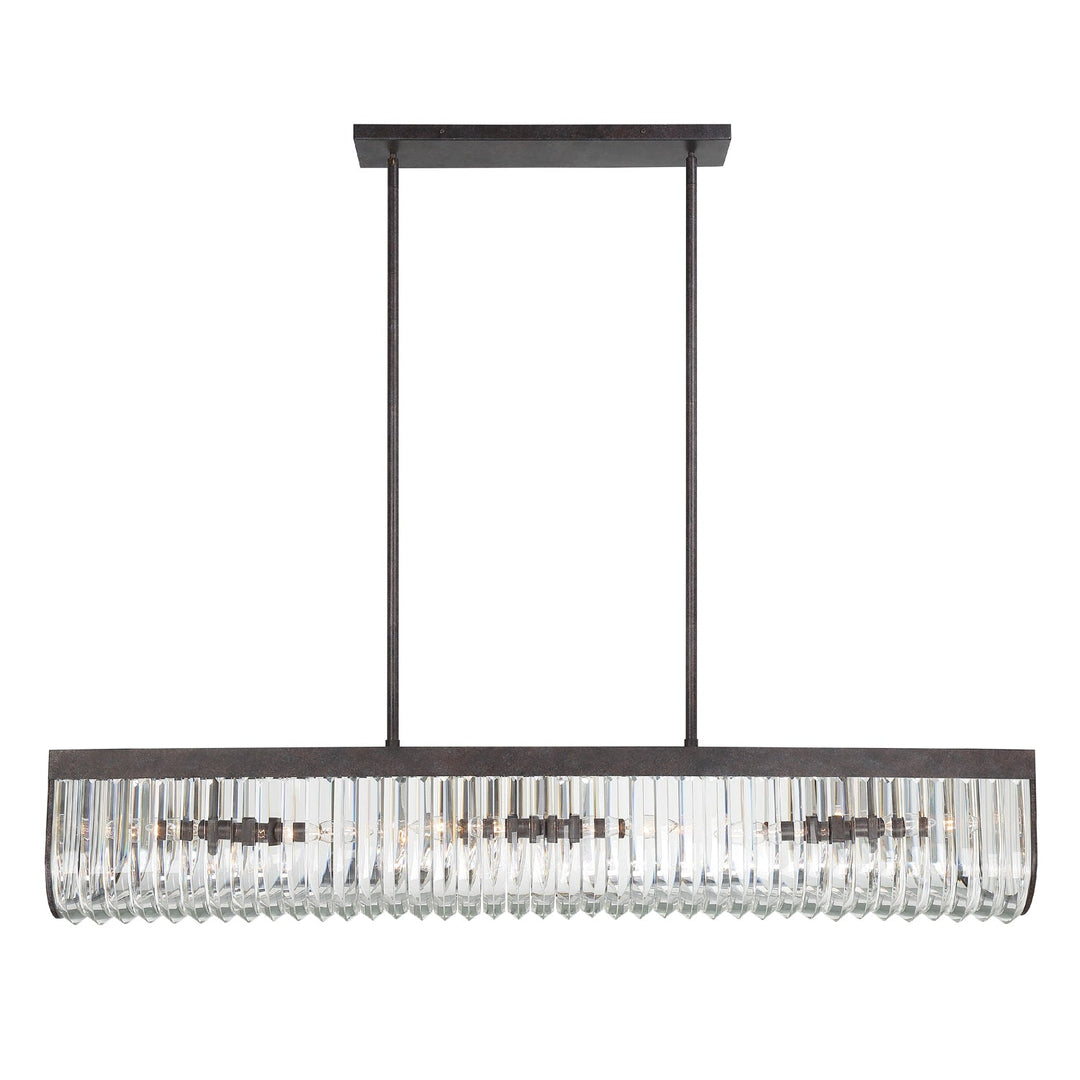 Crystorama Crystorama Alister 6 Light Charcoal Bronze Chandelier