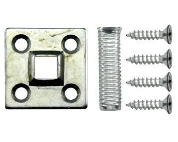 Flush Mount Bracket for Dummy Knobs COPPER MOUNTAIN HARDWARE