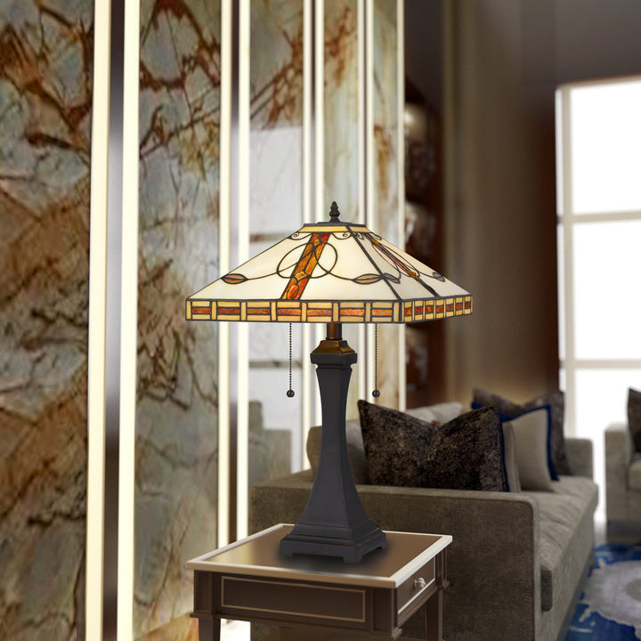 TIFFANY TABLE LAMP Cal Lighting