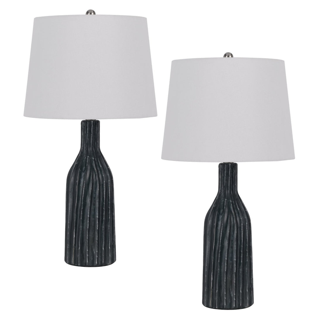 100W IRVINGTON CERAMIC TABLE LAMP. PRICED AND SOLD AS PAIRS Cal Lighting